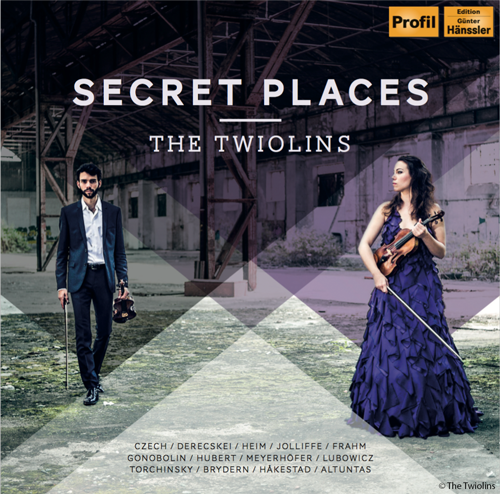 The Twiolins CD Cover Secret Places