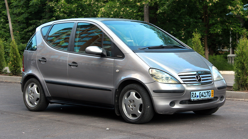 First generation of the A class (W168) 