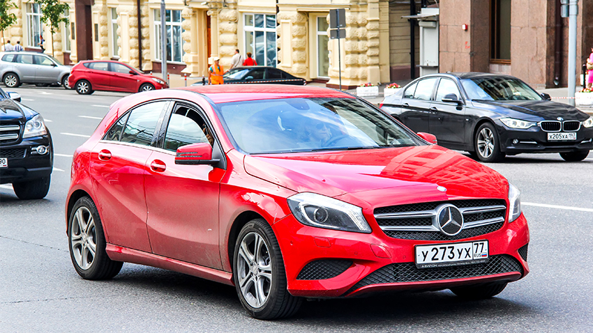 Third generation of the A class (W176)  